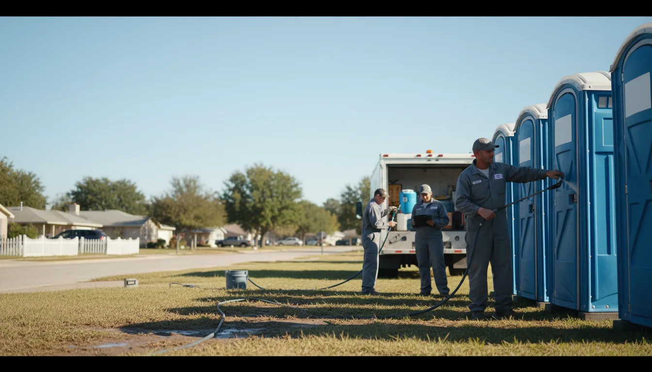 Long-Term Portable Toilet Rental in Coats, NC near me
